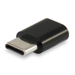 Conceptronic Equip 133472 adattatore per inversione del genere dei cavi USB C Micro USB B Nero