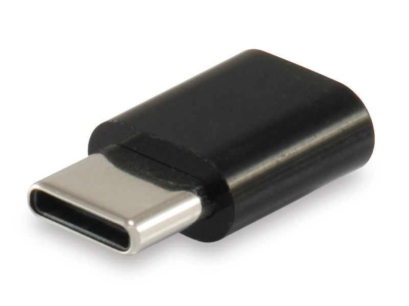 Equip-133472-adattatore-per-inversione-del-genere-dei-cavi-USB-C-Micro-USB-B-Nero