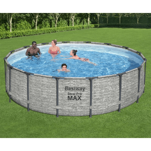 Bestway Piscina Rotonda Power Steel 488x122 cm