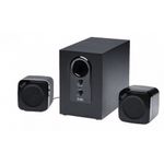 Hercules 2.1 Cube set di altoparlanti 20 W PC Nero 2.1 canali