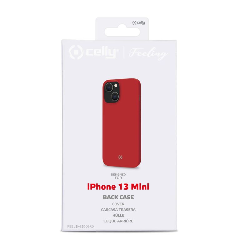 Celly-FEELING-custodia-per-cellulare-137-cm--5.4---Cover-Rosso