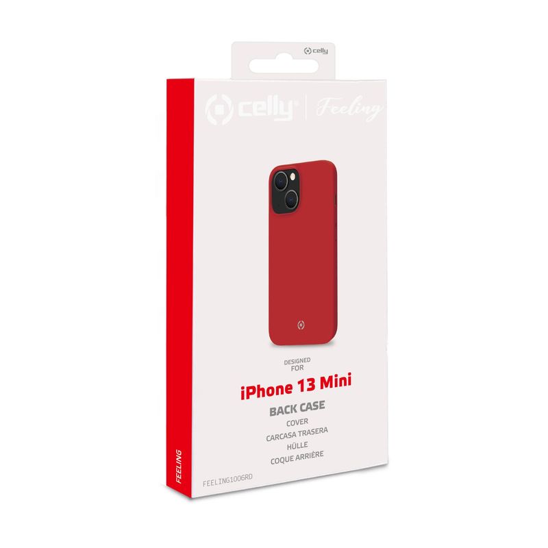 Celly-FEELING-custodia-per-cellulare-137-cm--5.4---Cover-Rosso