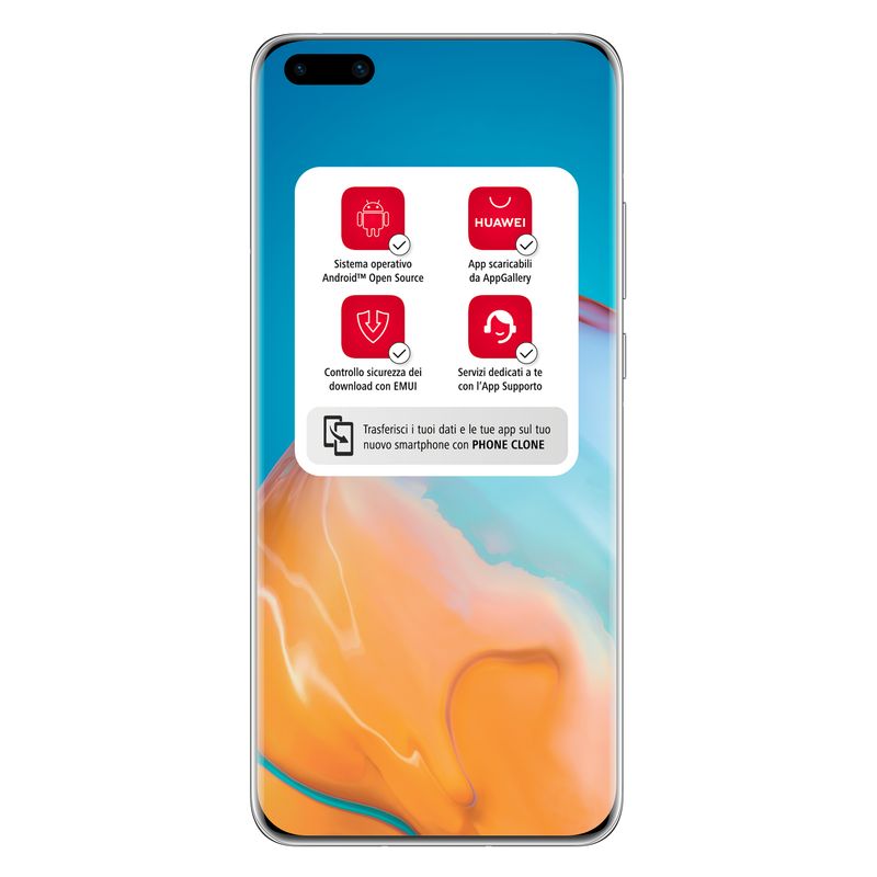 Huawei-P40-Pro-167-cm--6.58---Dual-SIM-ibrida-Android-10.0-5G-USB-tipo-C-8-GB-256-GB-4200-mAh-Grigio