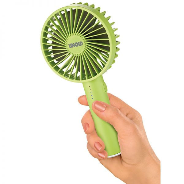 Unold-HANDVENTILATOR-Verde-10-cm-Ventilatore-portatile