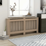 vidaXL Copertura per Radiatore 172x19x81 cm in MDF