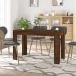 Tavolo da Pranzo Rovere Marrone 120x60x76 cm Legno ingegnerizzato