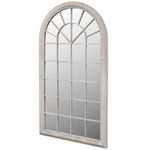 vidaXL Specchio Giardino Rustico con Arcata 60x116 cm Interni Esterni