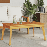 vidaXL Tavolo da Pranzo da Giardino 100x55x45 cm Legno Massello Acacia