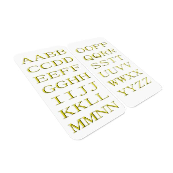 Celly-STICKERLETTER01-sticker-decorativi-Oro-52-pz