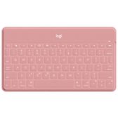 Logitech Keys-To-Go Tastiera Bluetooth, Sottile e Leggera, per iPhone, iPad, Apple TV e tutti i dispositivi iOS. Rosa