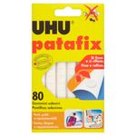 Uhu BLISTER 80 SUPPORTI GOMMA ADESIVA UHU PATAFIX BIANCO