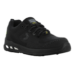 Safety Jogger Calzatura bassa da lavoro Ecofitz S1P LOW - numero 38 - maglia riciclata - nero - Safety Jogger