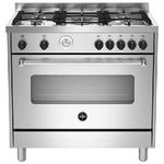 La Germania Bertazzoni La Germania Americana SVH0JEA1X4D03 cucina Piano cottura Gas Acciaio inossidabile A