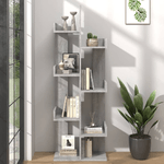 Libreria 48x25x140 cm Grigio Sonoma Legno ingegnerizzato