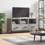 vidaXL Mobile TV Grigio Sonoma 102x36x50 cm in Legno ingegnerizzato