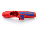 Knipex ErgoStrip pinza spellacavi Blu, Rosso