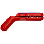 Knipex-ErgoStrip-pinza-spellacavi-Blu-Rosso