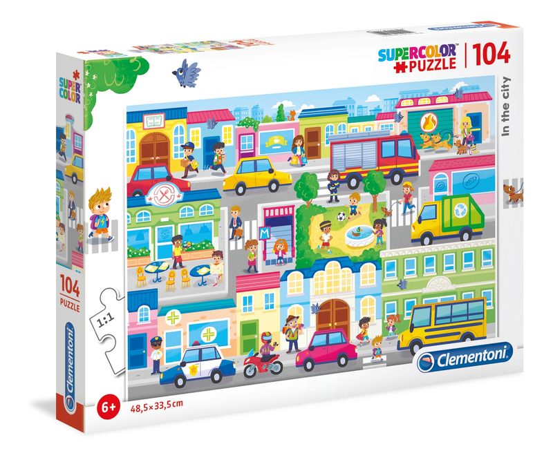 Clementoni-In-the-City-Puzzle-104-pz-Citta