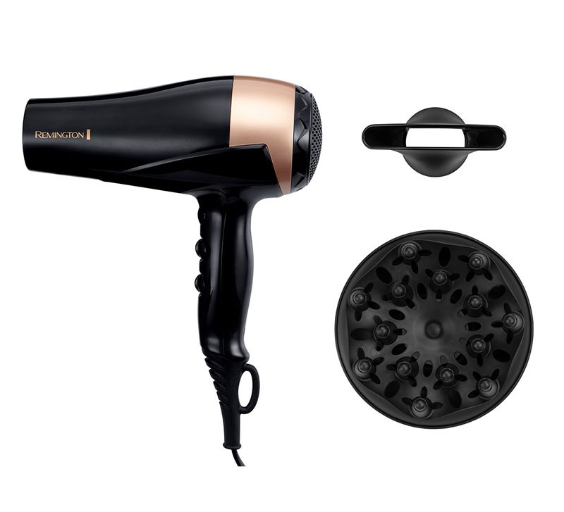 Remington-D6098-asciuga-capelli-2200-W-Nero-Bronzo