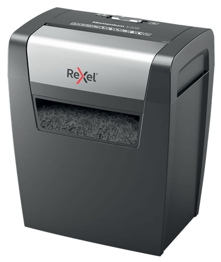 Rexel-Momentum-X308-distruggi-documenti-Taglio-a-particelle-Nero-Grigio