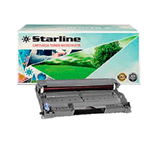 STARLINE Starline - Tamburo Ricostruito - per Brother - Nero - DR2000 - 12.000 pag