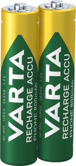 Varta-Recharge-Accu-Phone-AAA-800-mAh-Blister-da-2--Batteria-NiMH-Accu-Micro-ricaricabile-