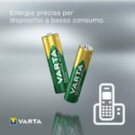 Varta-Recharge-Accu-Phone-AAA-800-mAh-Blister-da-2--Batteria-NiMH-Accu-Micro-ricaricabile-