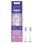 Braun Oral-B Sensitive 80334588 testina per spazzolino 2 pz Bianco