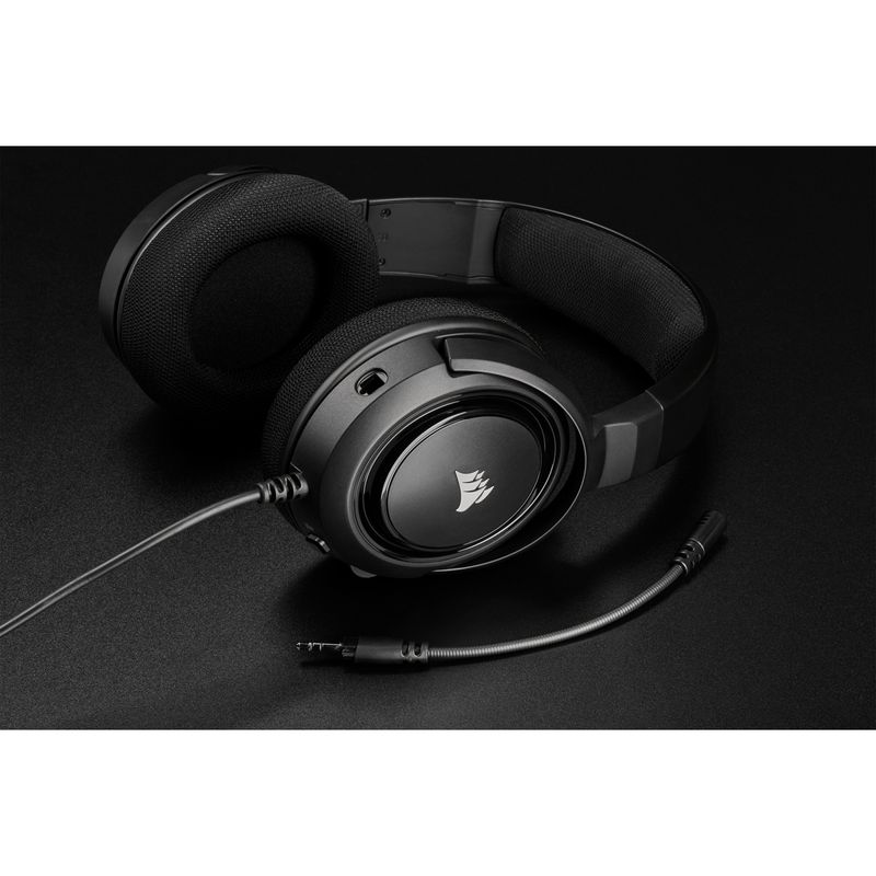 Corsair-HS35-Auricolare-Cablato-A-Padiglione-Giocare-Carbonio