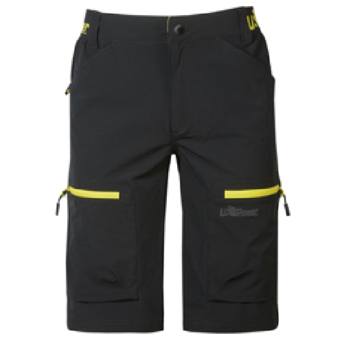 U-Power Bermuda Ares taglia XL nero/giallo U-Power