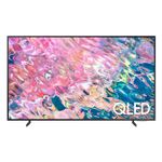 Samsung Series 6 TV QLED 4K 85” QE85Q60B Smart TV Wi-Fi Black 2022, Quantum HDR, Ultra sottile, Colori Ultra luminosi