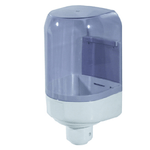 MAR PLAST Dispenser asciugamani a spirale Prestige - 16,6x18,5x29,3 cm - formato Mini - bianco/azzurro trasparente - Mar Plast