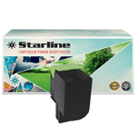 STARLINE Starline - Toner Ricostruito - per Lexmark - Nero - 70C2HK0 - 4.000 pag