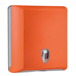 MAR PLAST Dispenser asciugamani piegati Soft Touch - 29x10,5x30,5 cm - arancio - Mar Plast