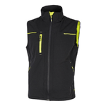 U-Power Gilet donna Saturn Lady - taglia L - nero/giallo - U-power