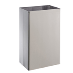 MEDIALINTERNATIONAL Gettacarte - 30x20x50 cm - 25 L - acciaio inox - Medial International