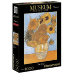 Clementoni - 31438 - Museum Collection Puzzle - Van Gogh, Girasoli - 1000 pezzi