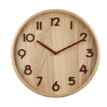 METHODO Orologio da parete Wood - diametro 32 cm - legno - Methodo