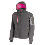 U-Power Giacca Softshell donna Space Lady - taglia M - grigio/fucsia - U-power