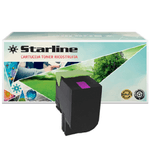 STARLINE Starline - Toner Ricostruito - per Lexmark - Magenta - 70C2HM0 - 3.000 pag