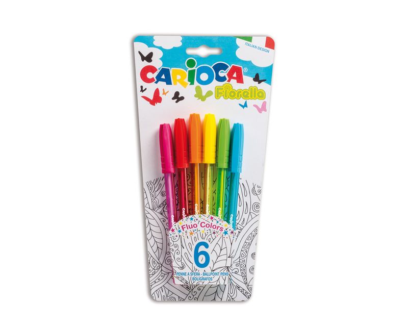 Carioca-Fiorella-Multi-Penna-a-sfera-6-pz