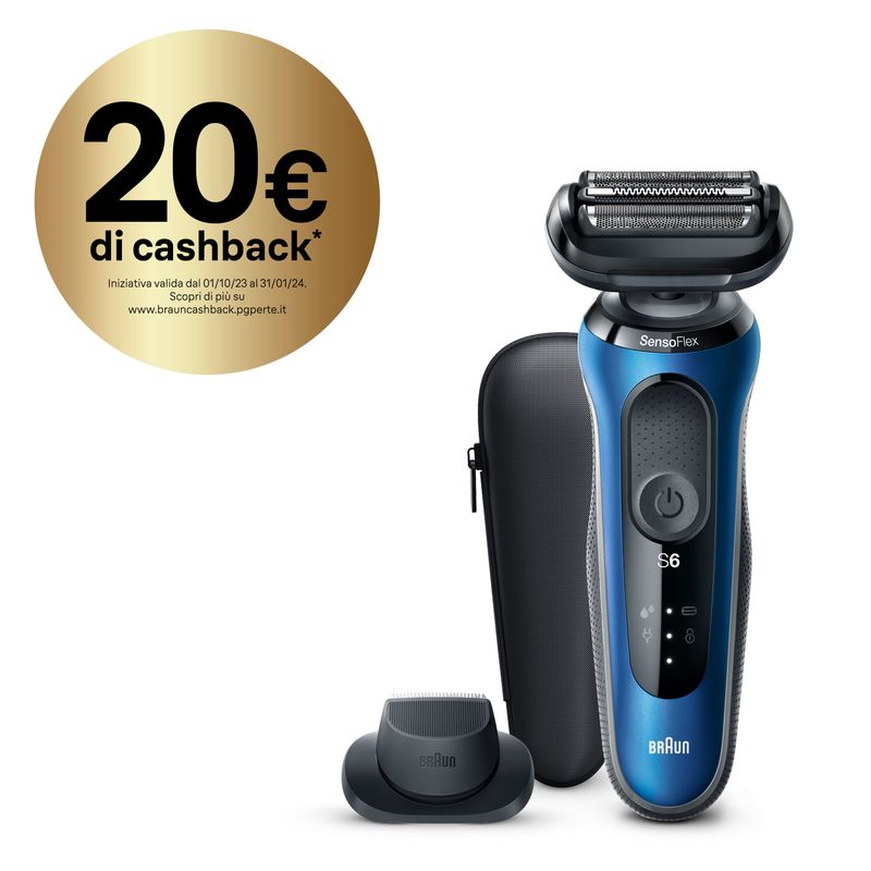 Braun-Series-6-61-B1200s-Rasoio-Trimmer-Nero-Blu