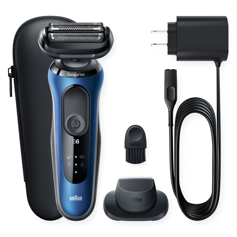 Braun-Series-6-61-B1200s-Rasoio-Trimmer-Nero-Blu