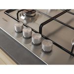 Whirlpool-TGML-651-IX-Stainless-steel-Da-incasso-55-cm-Gas-4-Fornello-i-