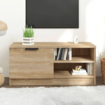 vidaXL Mobile Porta TV Rovere Sonoma 80x35x36,5cm in Legno ingegnerizzato