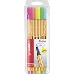 STABILO point 88 penna tecnica Fine Multicolore 6 pz