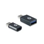 Conceptronic DONN04G adattatore per inversione del genere dei cavi USB 3.1 Gen 1 Type-C, USB 2.0 Type-C USB 3