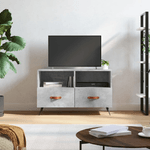 vidaXL Mobile per TV Grigio Cemento 80x36x50 cm Legno ingegnerizzato