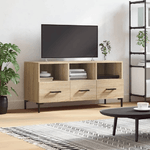 vidaXL Mobile Porta TV Rovere Sonoma 102x36x50 cm in Legno ingegnerizzato