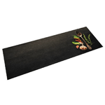 vidaXL Tappeto da Cucina Lavabile Spezie 60x180 cm Velluto